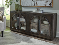 Leasing Furniture - Ashley Furniture - Dreley Accent Cabinet - Accent Cabinet / Grayish Brown - A4000586
