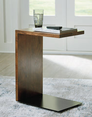 Leasing Furniture - Ashley Furniture - Wimshaw Accent Table - Accent Table / Brown/Black - A4000618