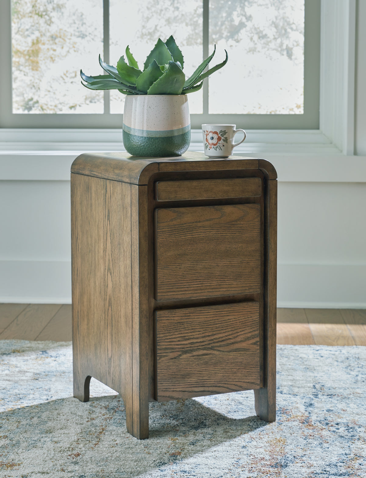 Leasing Furniture - Ashley Furniture - Jensworth Accent Table - Accent Table / Brown - A4000636