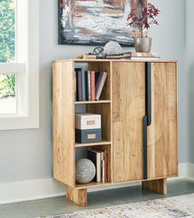 Leasing Furniture - Ashley Furniture - Kierwell Accent Cabinet - Accent Cabinet / Natural - A4000653
