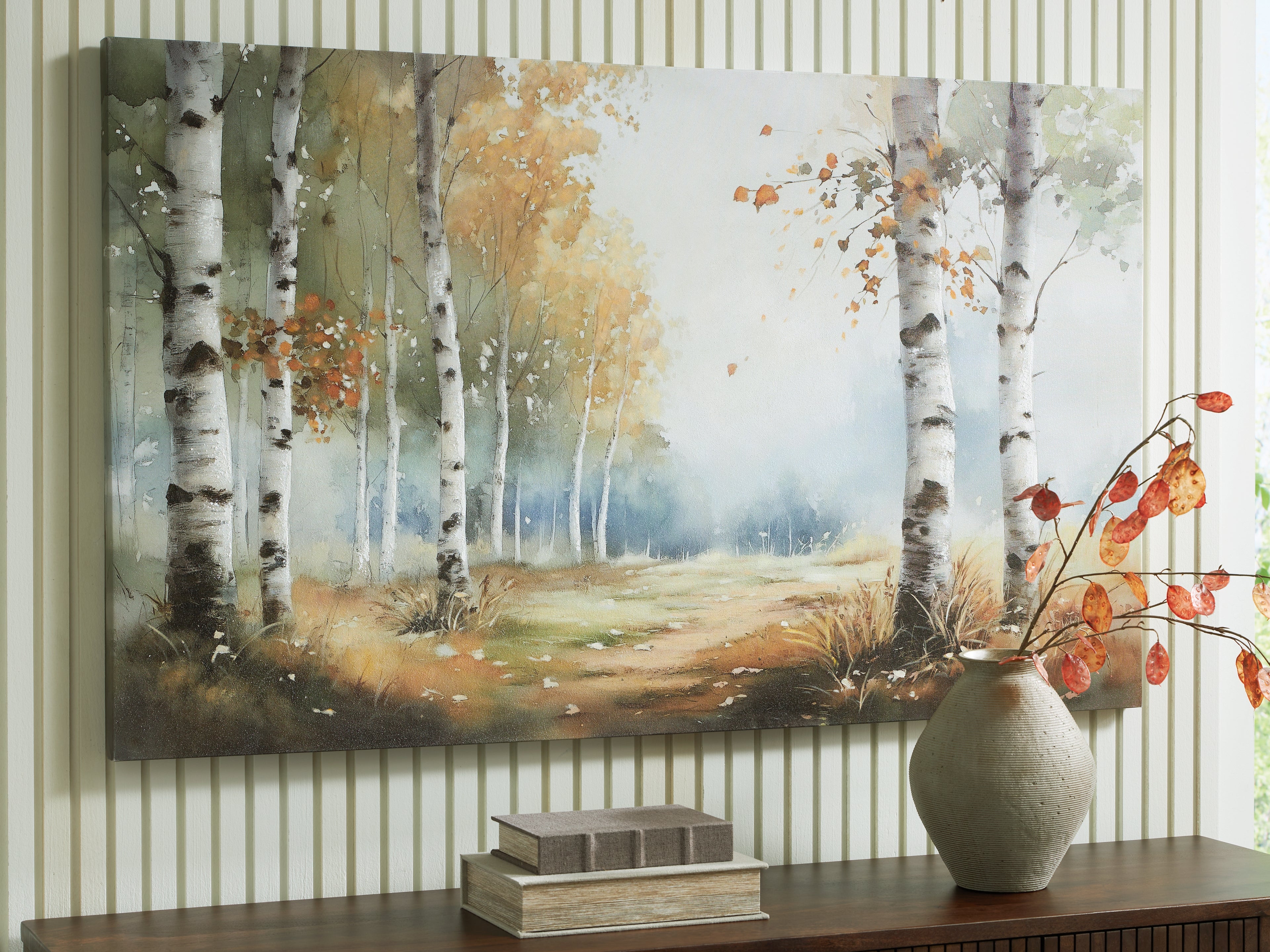 Leasing Furniture - Ashley Furniture - Leithan Wall Decor - Wall Art / Multi - A8000450