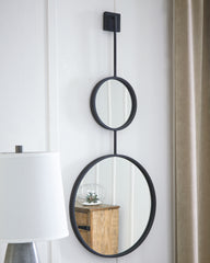 Leasing Furniture - Ashley Furniture - Brewer Mirror - Accent Mirror / Black - A8010166