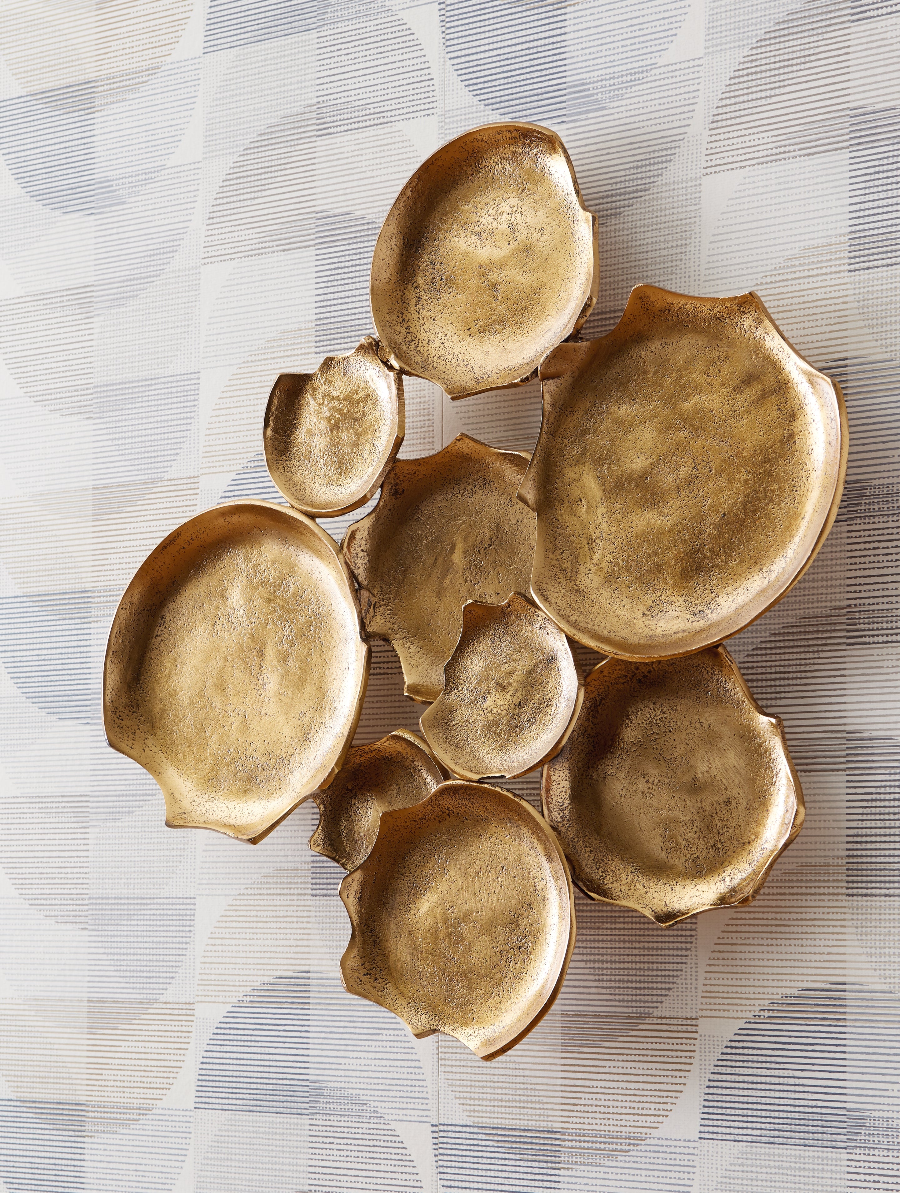 Leasing Furniture - Ashley Furniture - Gageton Wall Decor - Wall Decor / Antique Gold Finish - A8010335