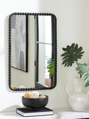 Leasing Furniture - Ashley Furniture - Judlow Mirror - Accent Mirror / Black - A8010419