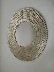 Leasing Furniture - Ashley Furniture - Wrightmund Mirror - Accent Mirror / Champagne Finish - A8010422
