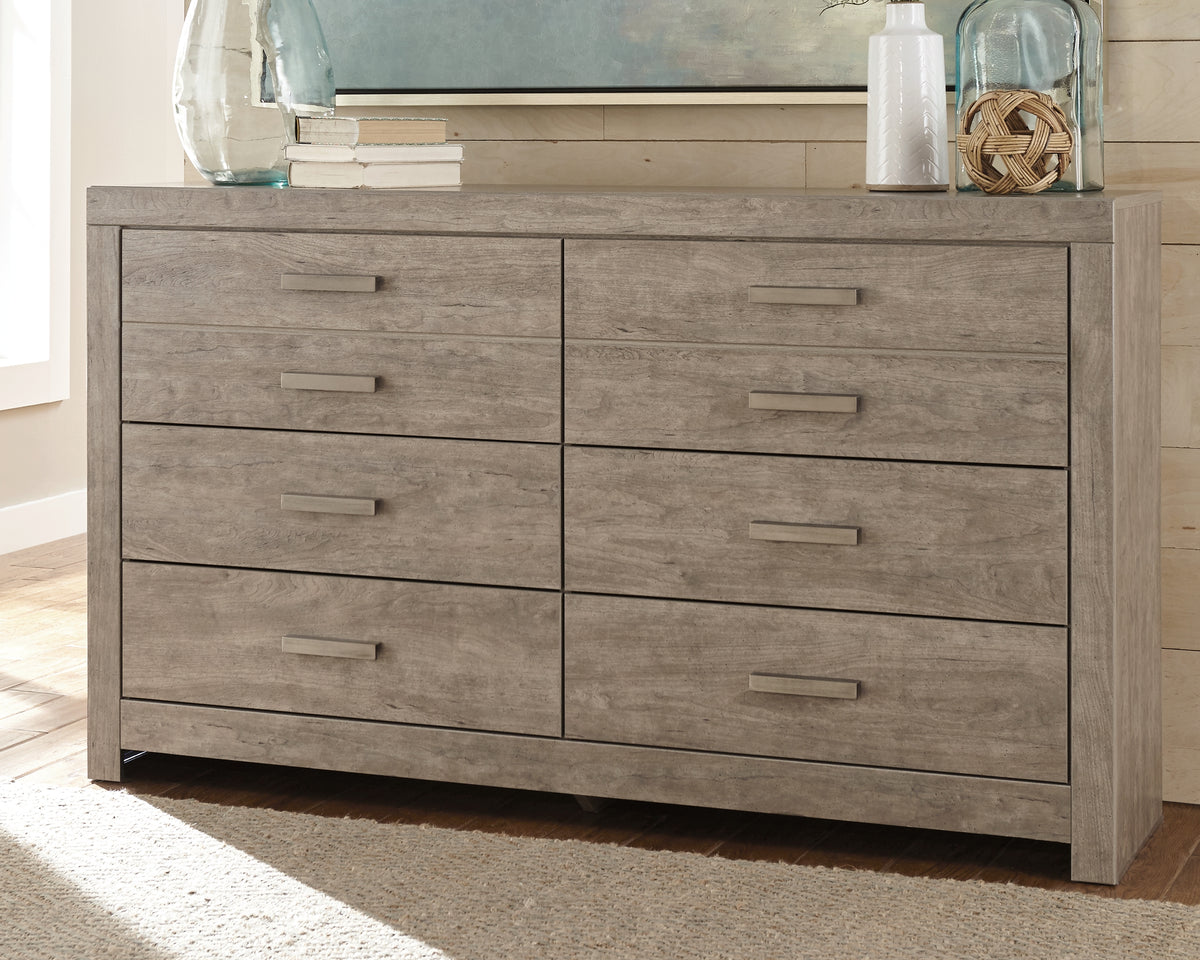 Leasing Furniture - Ashley Furniture - Culverbach Bedroom - Queen Panel Bed / Gray - B070B8