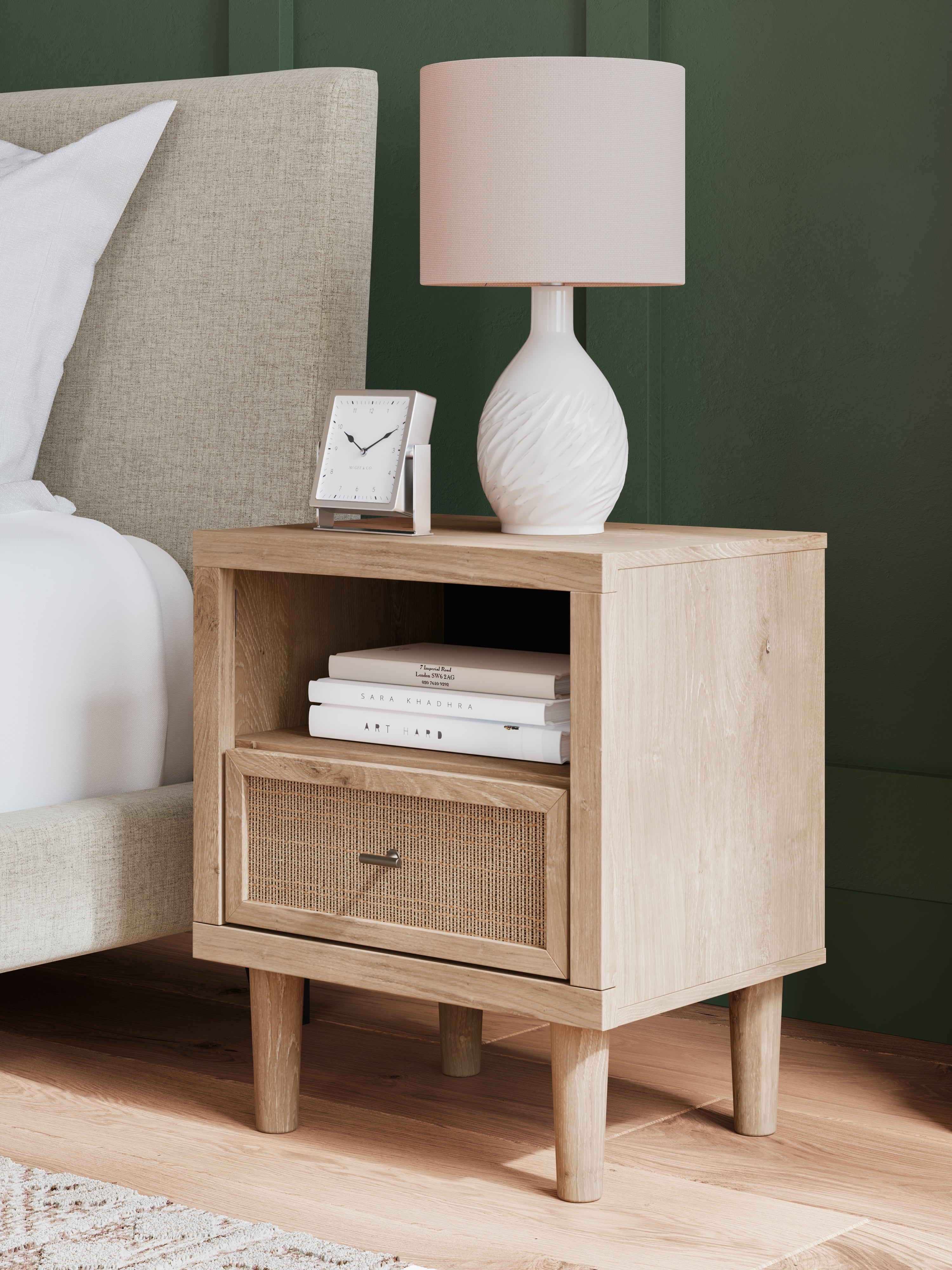 Leasing Furniture - Ashley Furniture - Cielden Bedroom - One Drawer Night Stand / Two-tone - B1199-91