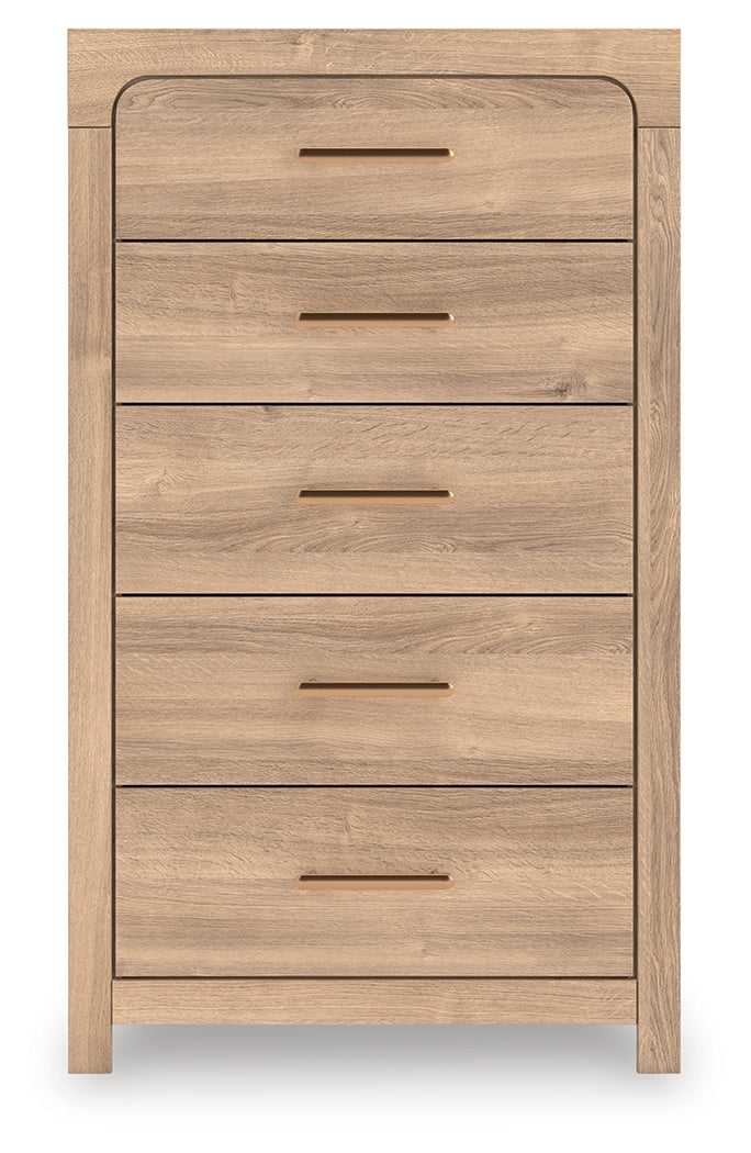 Leasing Furniture - Ashley Furniture - Kinlanni Bedroom - Five Drawer Chest - PCB1360-46
