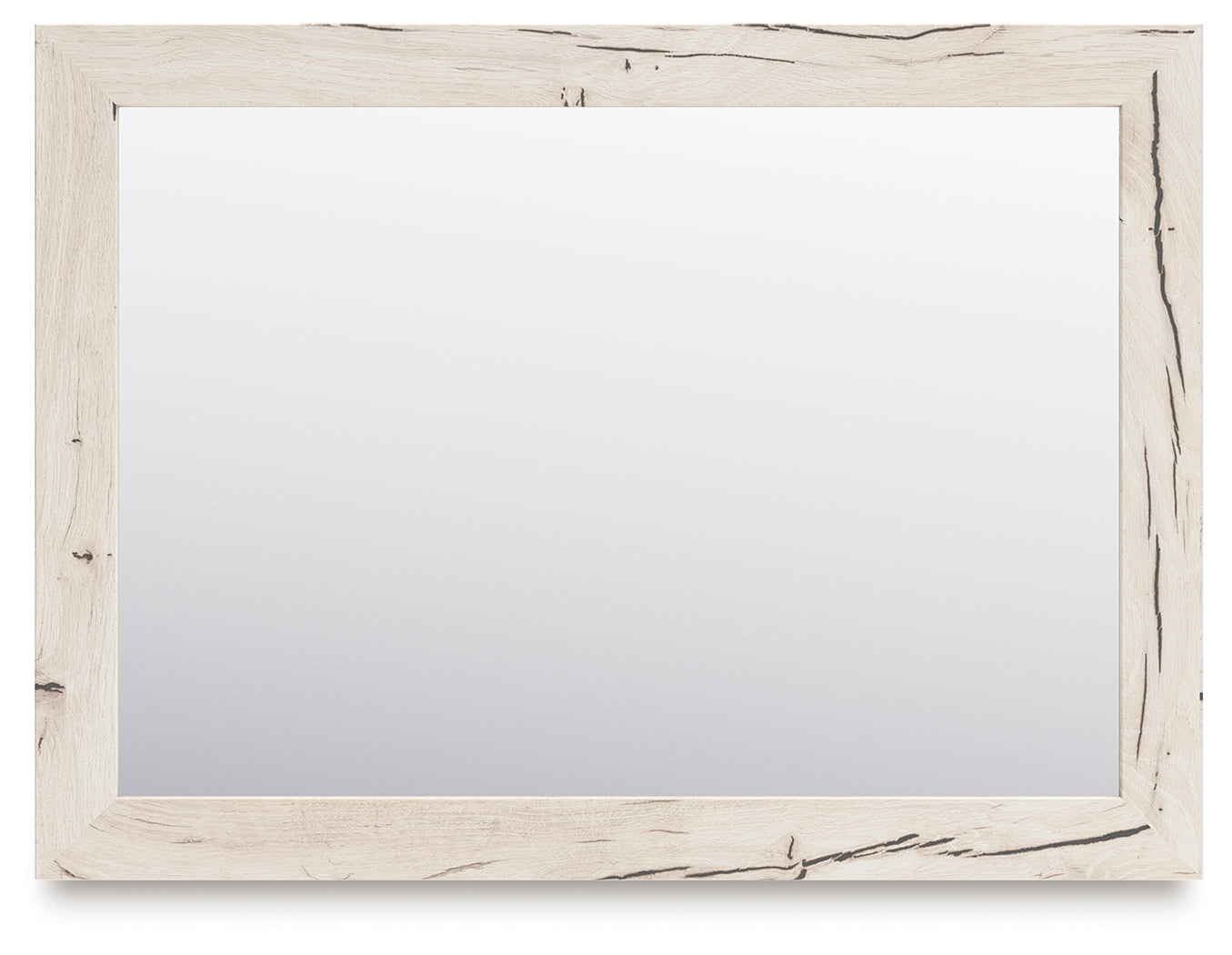 Leasing Furniture - Ashley Furniture - Lawroy Bedroom - Bedroom Mirror / Light Natural - B2310-36