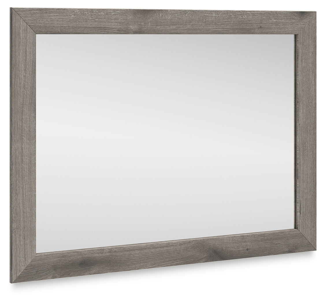 Leasing Furniture - Ashley Furniture - Graystorm Bedroom - Bedroom Mirror / Brown Gray - PCB2405-36