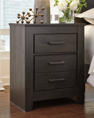Leasing Furniture - Ashley Furniture - Brinxton Bedroom - Full Panel Bed / Charcoal - B249B5