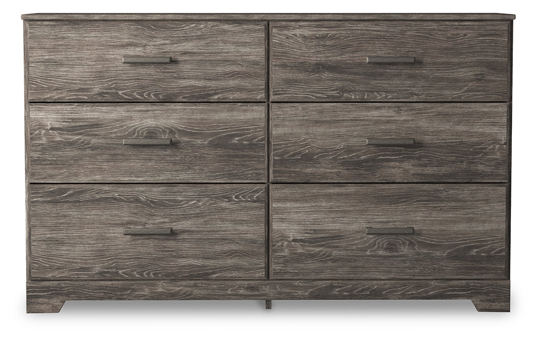 Leasing Furniture - Ashley Furniture - Ralinksi Bedroom - Six Drawer Dresser / Gray - B2587-31