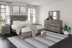 Leasing Furniture - Ashley Furniture - Ralinksi Bedroom - Twin Panel Bed / Gray - B2587B11