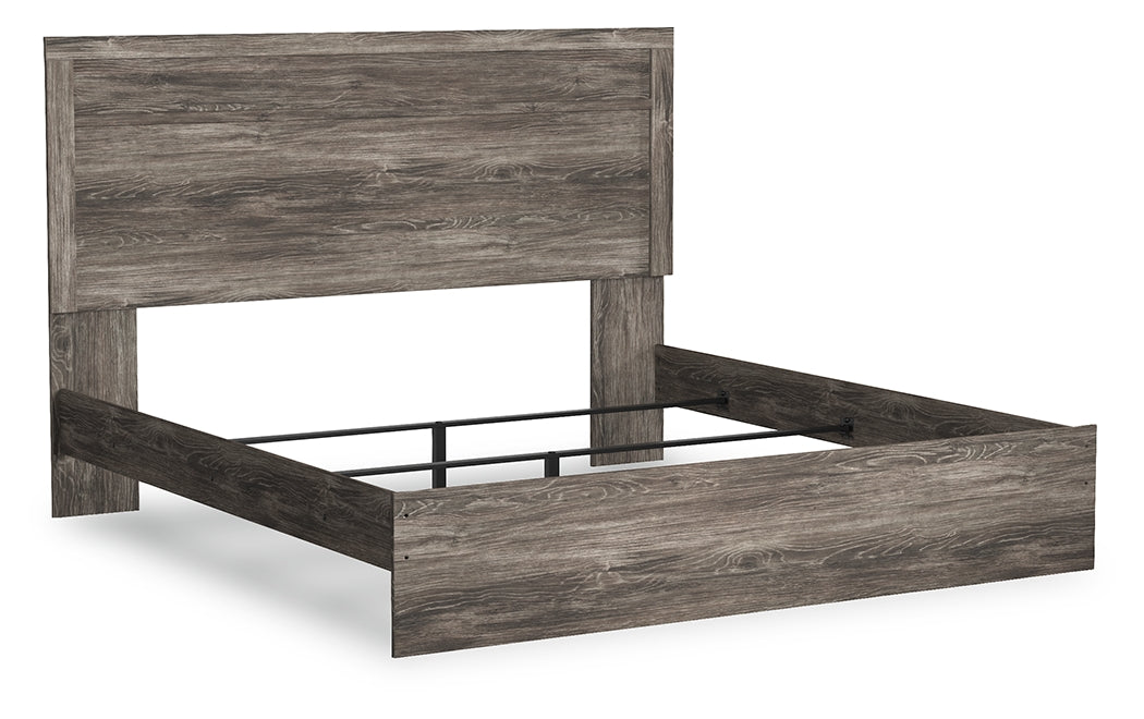 Leasing Furniture - Ashley Furniture - Ralinksi Bedroom - King Panel Bed / Gray - B2587B3
