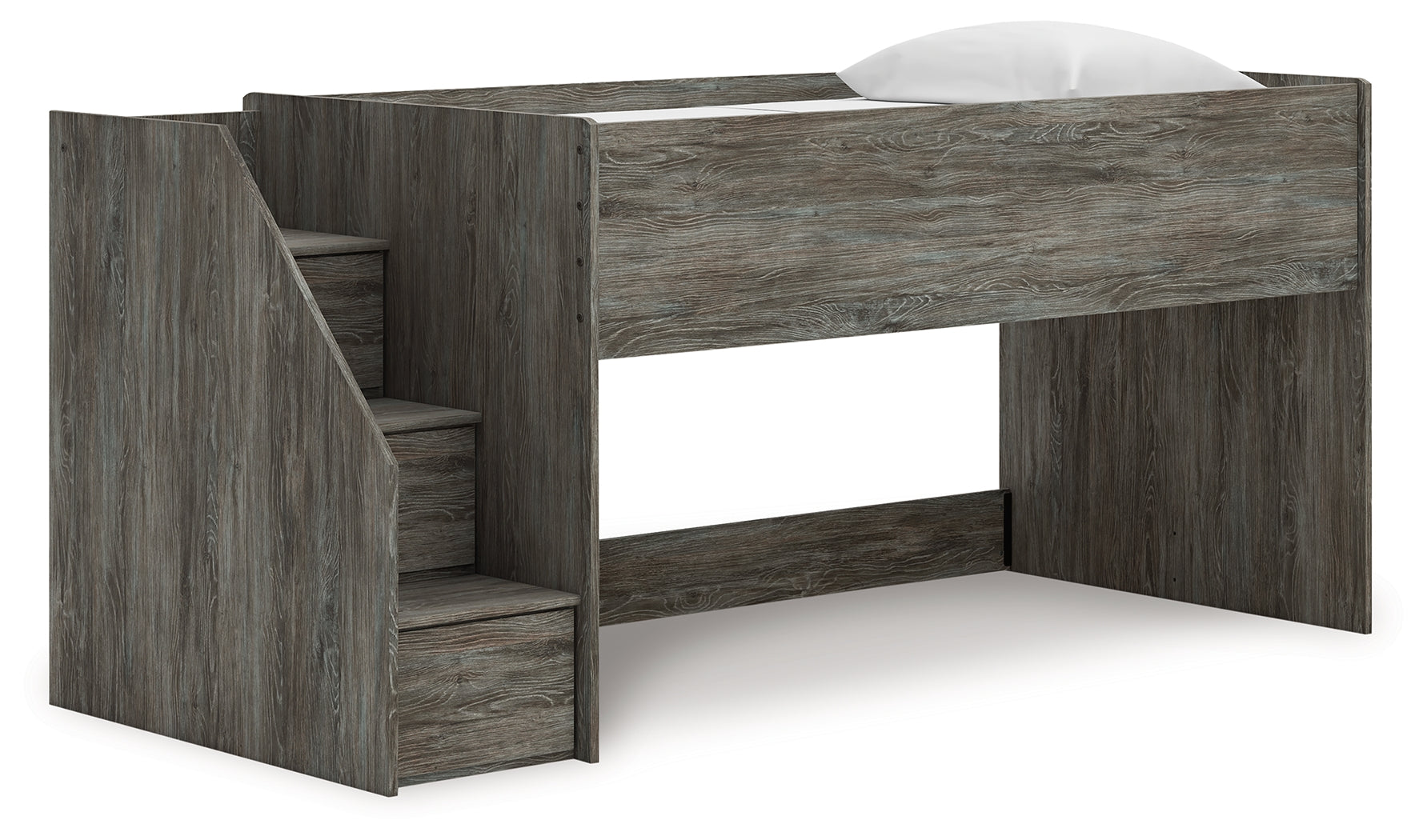 Leasing Furniture - Ashley Furniture - Frandern Bedroom - Twin Loft Bed / Gray - B4480B12