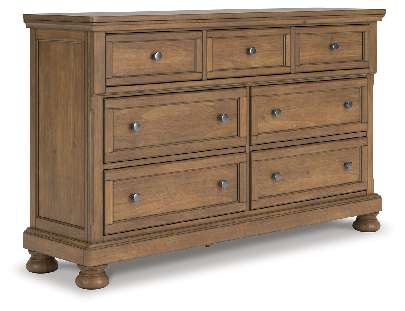 Leasing Furniture - Ashley Furniture - Feddinger Bedroom - Dresser / Medium Brown - PCB779-31