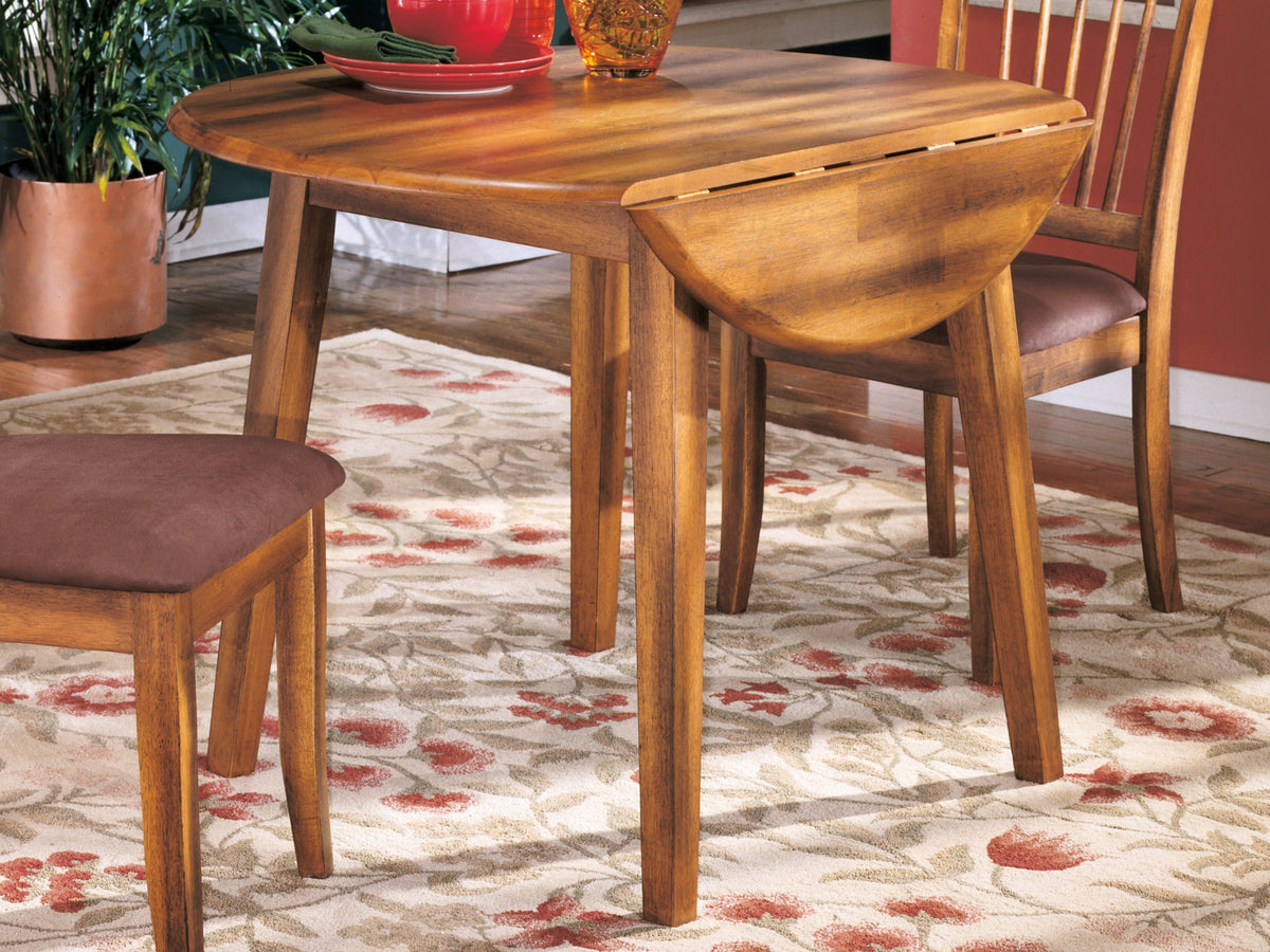 Leasing Furniture - Ashley Furniture - Berringer Dining Room - Dining Chair (Set of 2) / Rustic Brown - D199-01X2