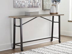 Leasing Furniture - Ashley Furniture - Lesterton Dining Room - Long Counter Table / Light Brown/Black - D334-52