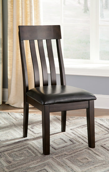 Leasing Furniture - Ashley Furniture - Haddigan Dining Room - Dining Chair (Set of 2) / Dark Brown - D596-01X2