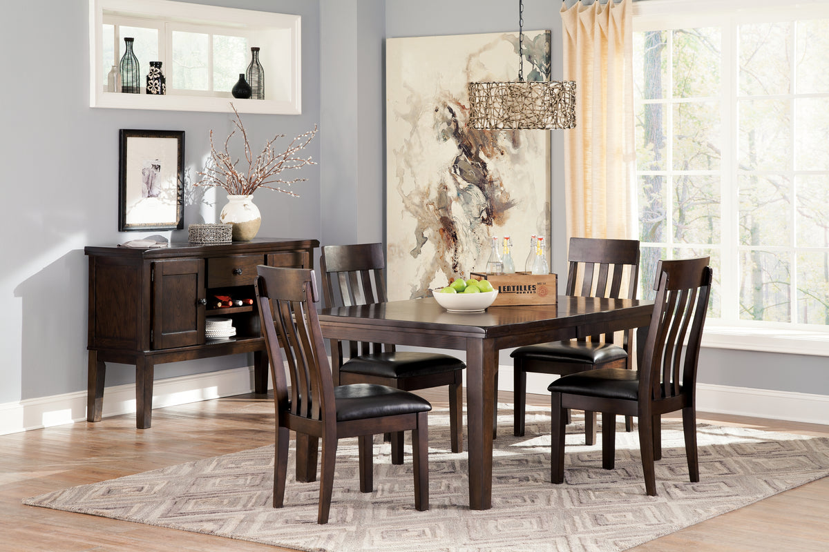 Leasing Furniture - Ashley Furniture - Haddigan Dining Room - Counter Height Barstool (Set of 2) / Dark Brown - D596-224X2