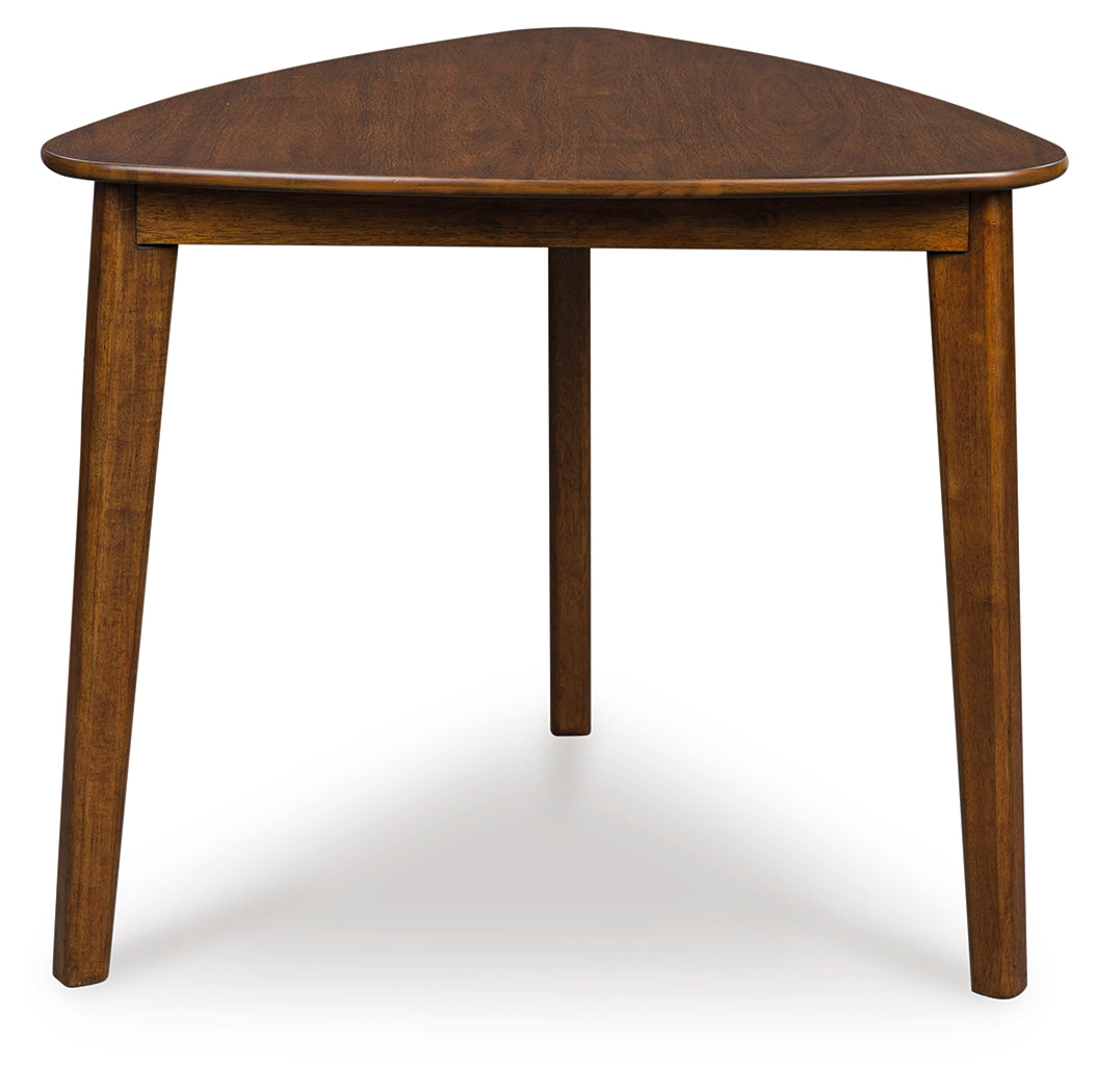 Leasing Furniture - Ashley Furniture - Tameride Dining Table - Triangle Dining Room Table / Brown - PCD609-16