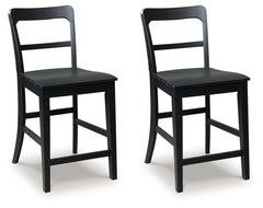 Leasing Furniture - Ashley Furniture - Greddinton Counter Height Barstool (Set of 2) - Counter Height Barstool (Set of 2) / Multi - PCD824-124X2