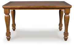 Leasing Furniture - Ashley Furniture - Greddinton Counter Height Dining Table - RECT Dining Room Counter Table / Brown - PCD824-13