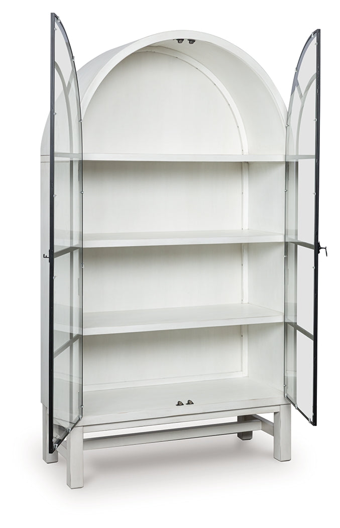 Leasing Furniture - Ashley Furniture - Greddinton Display Cabinet - Display Cabinet / White - PCD824-276
