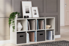 Leasing Furniture - Ashley Furniture - Aprilyn Eight Cube Organizer - Eight Cube Organizer / White - EA1024-4X2