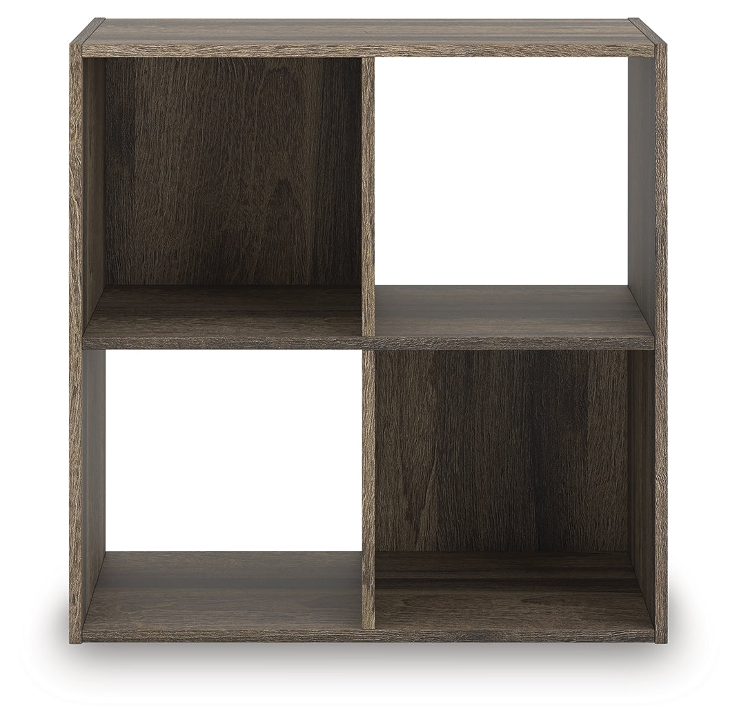 Leasing Furniture - Ashley Furniture - Shallifer Four Cube Organizer - Four Cube Organizer / Brown - EA1104-2X2