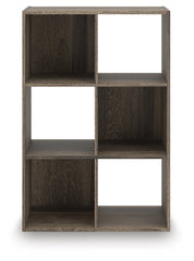 Leasing Furniture - Ashley Furniture - Shallifer Six Cube Organizer - Six Cube Organizer / Brown - EA1104-3X2