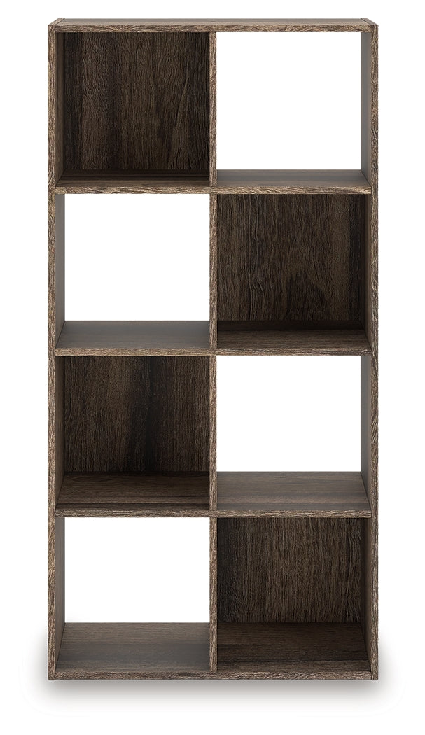 Leasing Furniture - Ashley Furniture - Shallifer Eight Cube Organizer - Eight Cube Organizer / Brown - EA1104-4X2