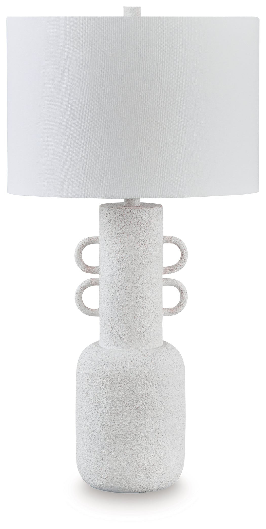 Leasing Furniture - Ashley Furniture - Perringhill Lighting - Metal Table Lamp (1/CN) / Distressed White - L207504