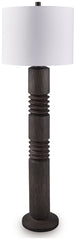 Leasing Furniture - Ashley Furniture - Fainwell Lighting - Poly Floor Lamp (1/CN) / Distressed Black - L235861