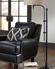 Leasing Furniture - Ashley Furniture - Anemoon Lighting - Metal Floor Lamp (1/CN) / Black - L734251