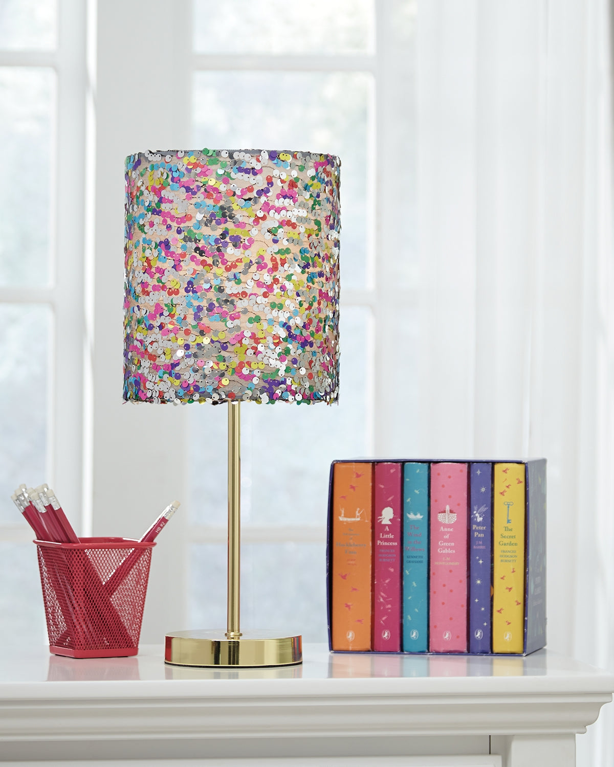 Leasing Furniture - Ashley Furniture - Maddy Lighting - Table Lamp (Set of 2) / Multi - L857724X2