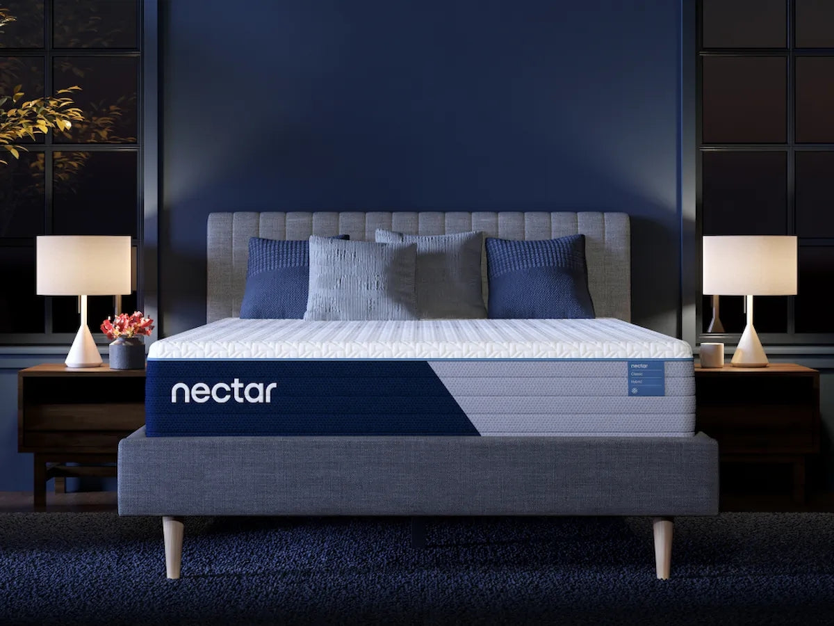 Leasing Furniture - Ashley Furniture - Nectar Classic Hybrid 5.1 Mattresses - California King / White - M14051