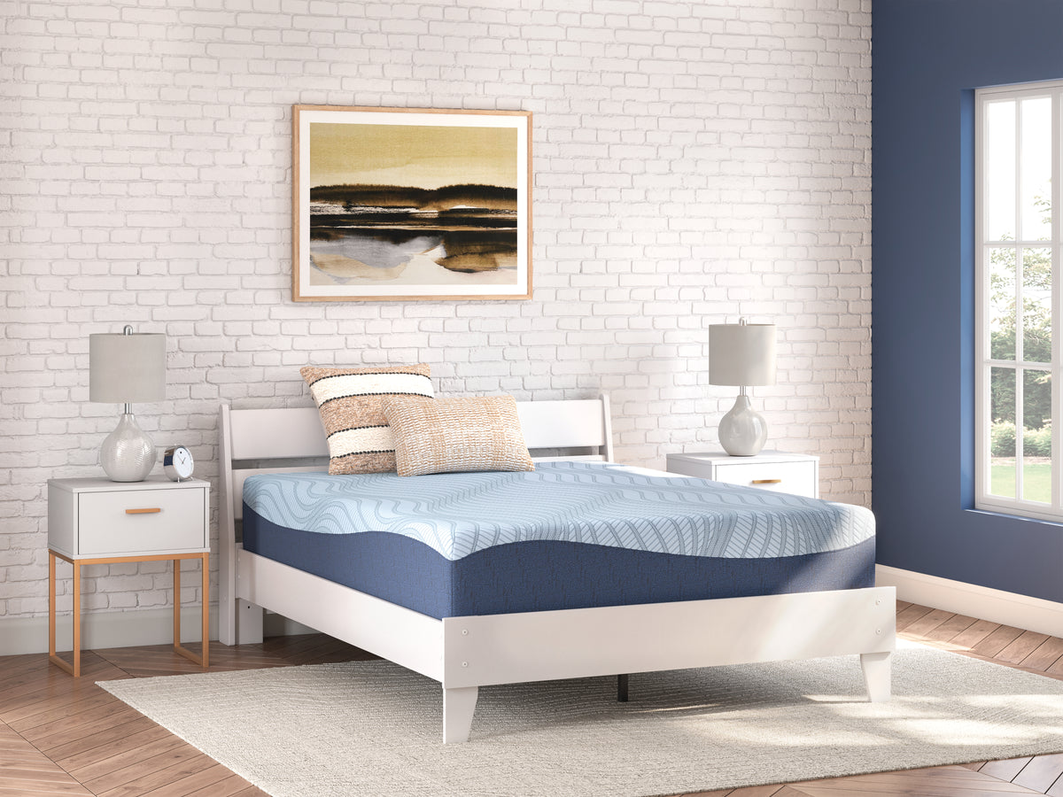 Leasing Furniture - Ashley Furniture - Peak 2.0 12 Memory Foam Mattresses - Full / White - M20621
