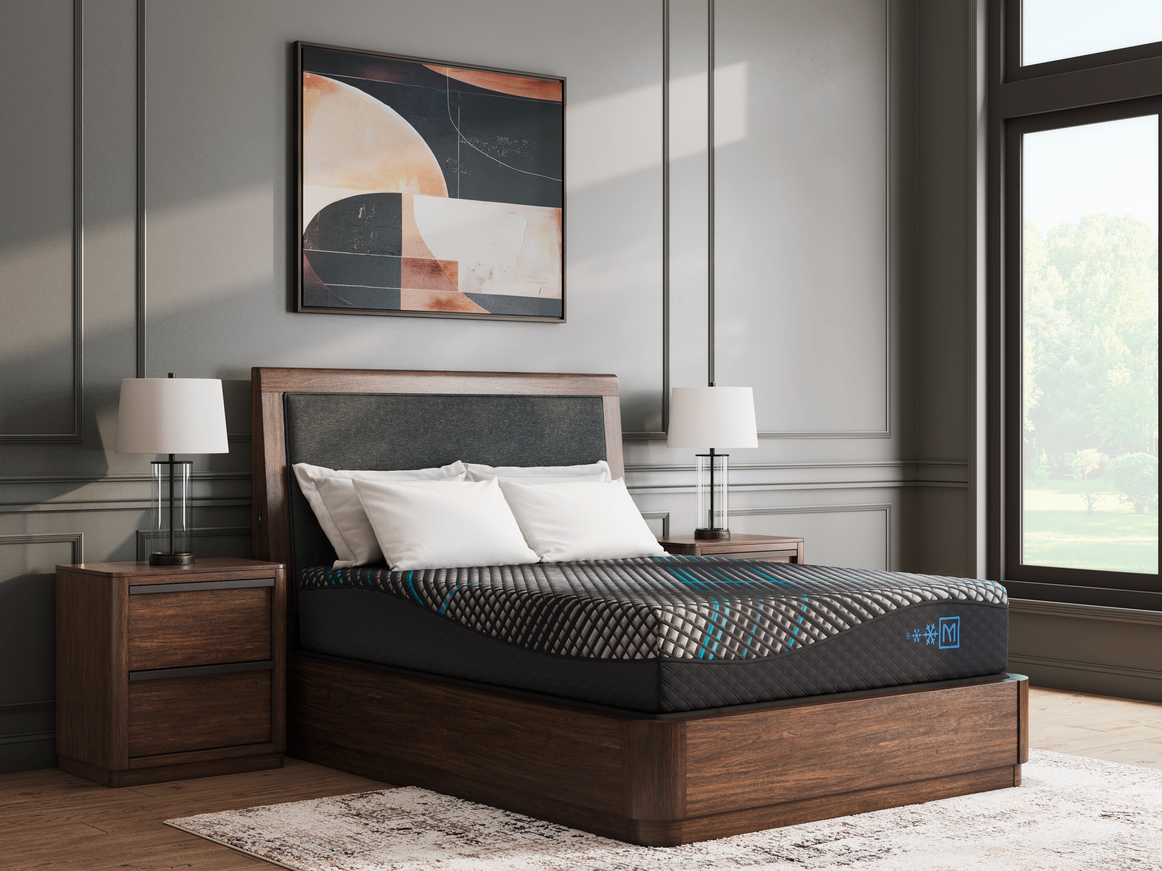 Leasing Furniture - Ashley Furniture - Millennium 2.0 Foam 12 Inch Mattresses - Queen / Black - M31131