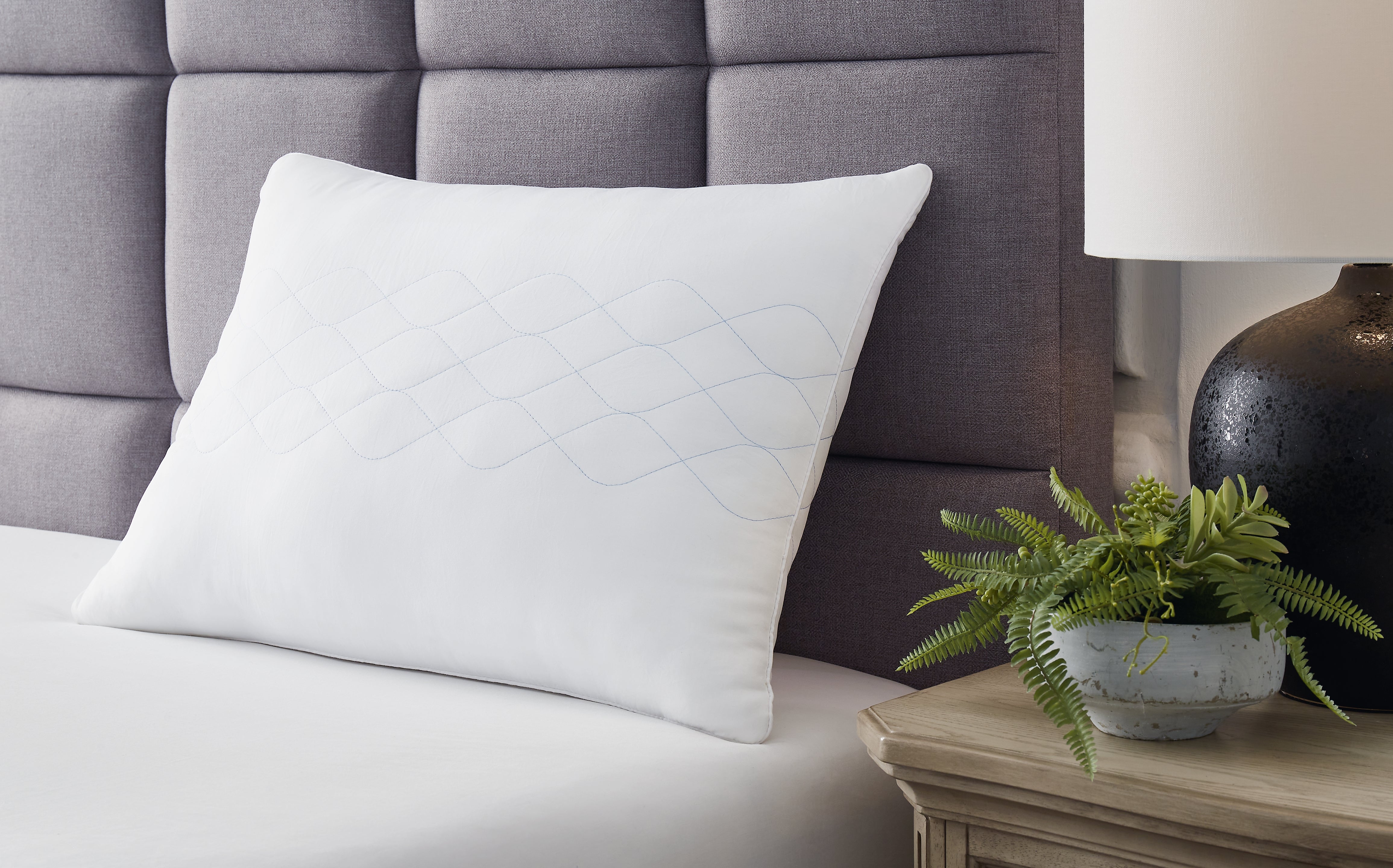 Leasing Furniture - Ashley Furniture - Zephyr 2.0 Pillows - Huggable Comfort Pillow / White - M52111P