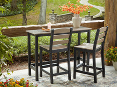Leasing Furniture - Ashley Furniture - Shoreline Beach Outdoor - Counter Table Set (3/CN) - PCP221-113