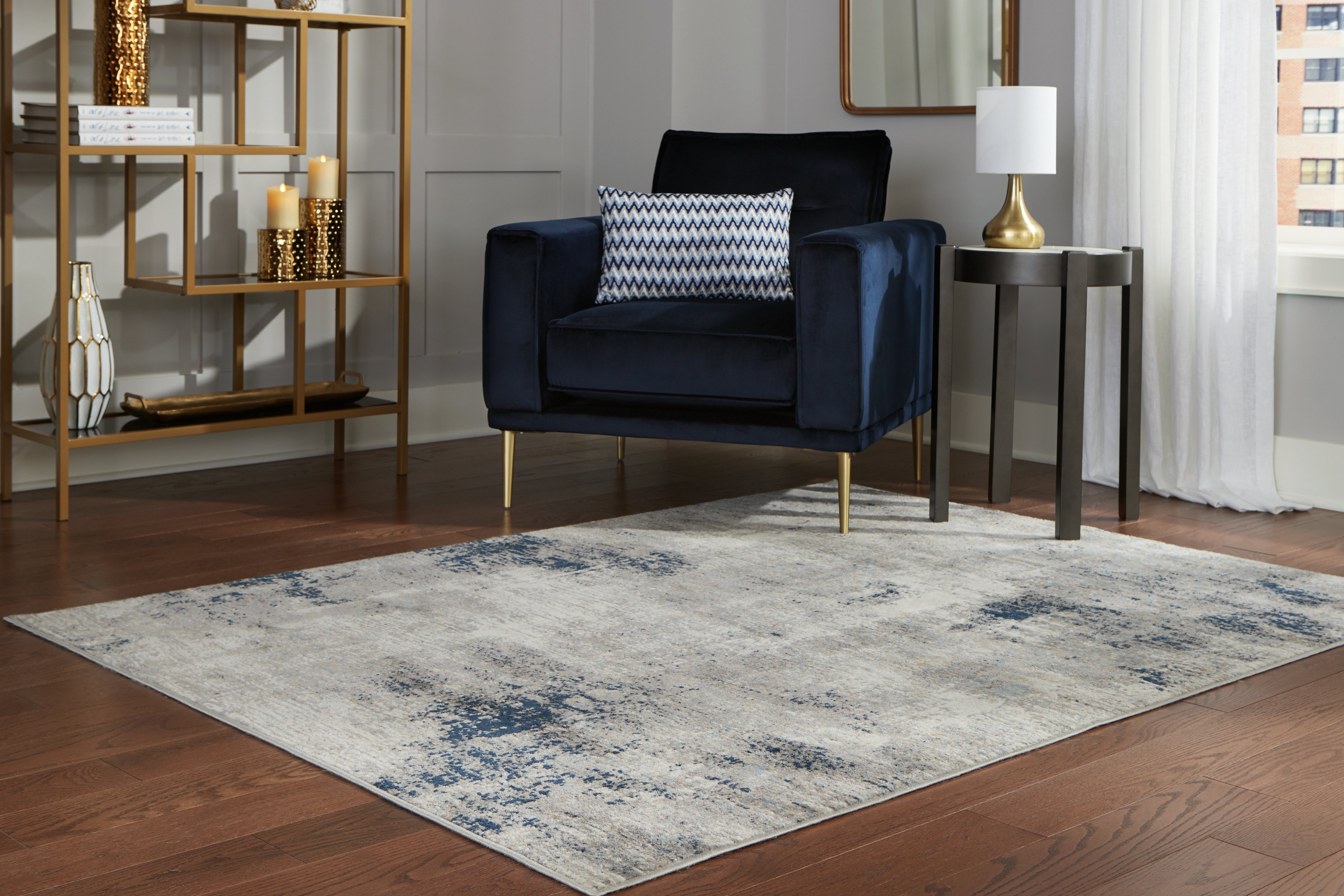 Leasing Furniture - Ashley Furniture - Wrenstow Rug - 7'10" x 10'3" Rug / Multi - R403751