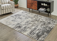 Leasing Furniture - Ashley Furniture - Gerdie Rug - 7'10" x 10' Rug / Cream/Gray - R404991