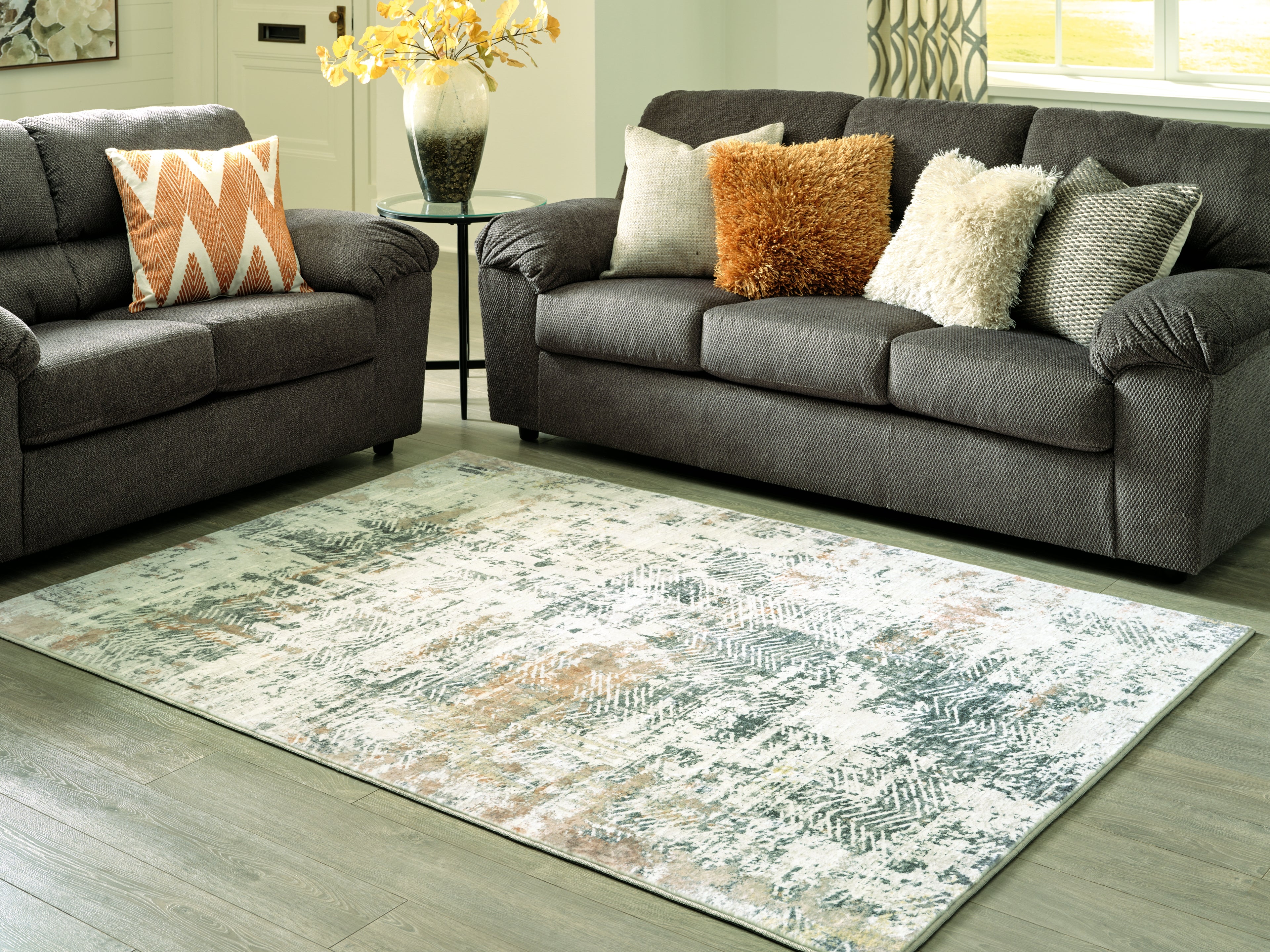 Leasing Furniture - Ashley Furniture - Redlings Rug - 7'5" x 9'6" Rug / Multi - R405451