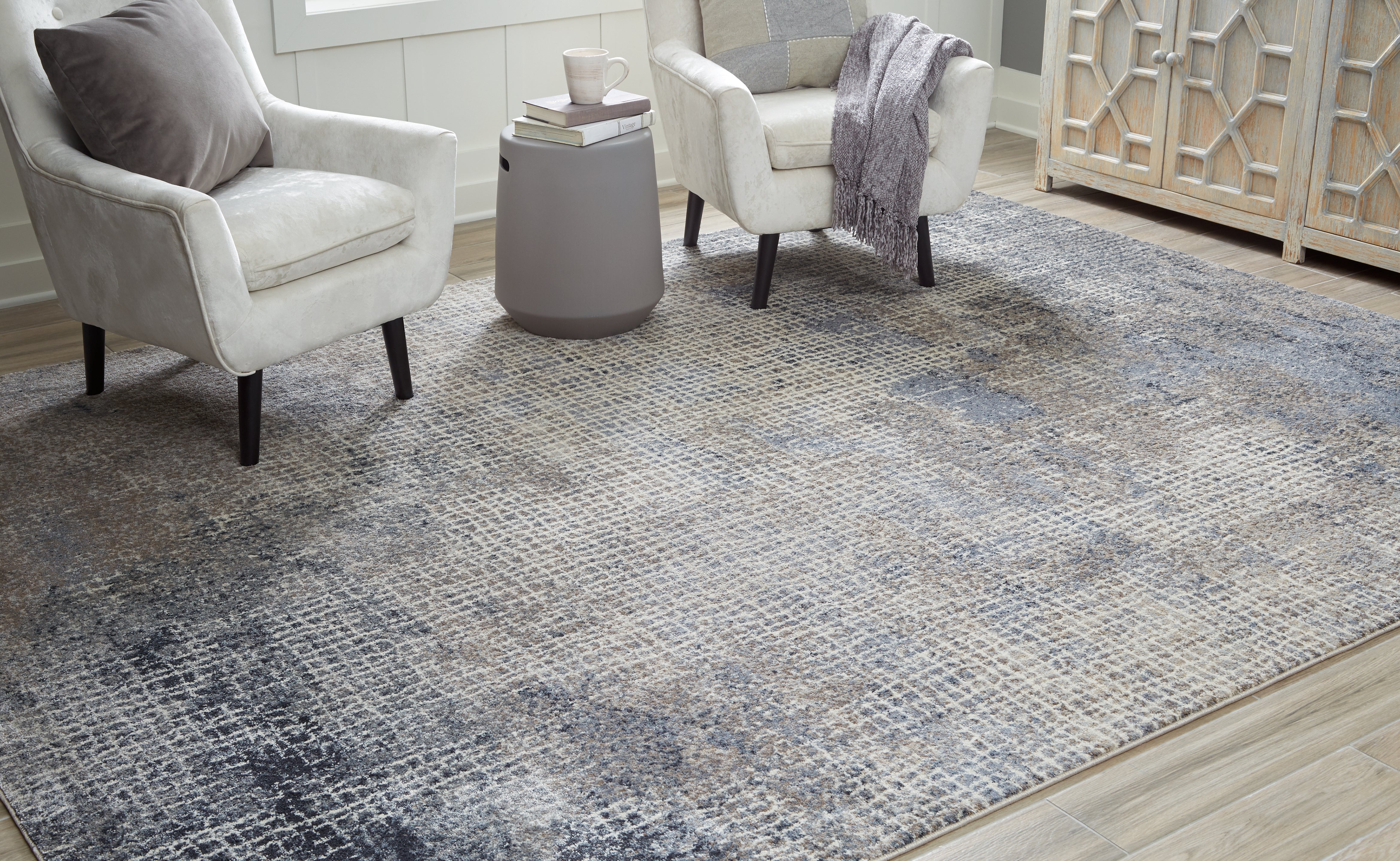 Leasing Furniture - Ashley Furniture - Brookhall Rug - 7'10" x 10'6" Rug / Multi - R406101