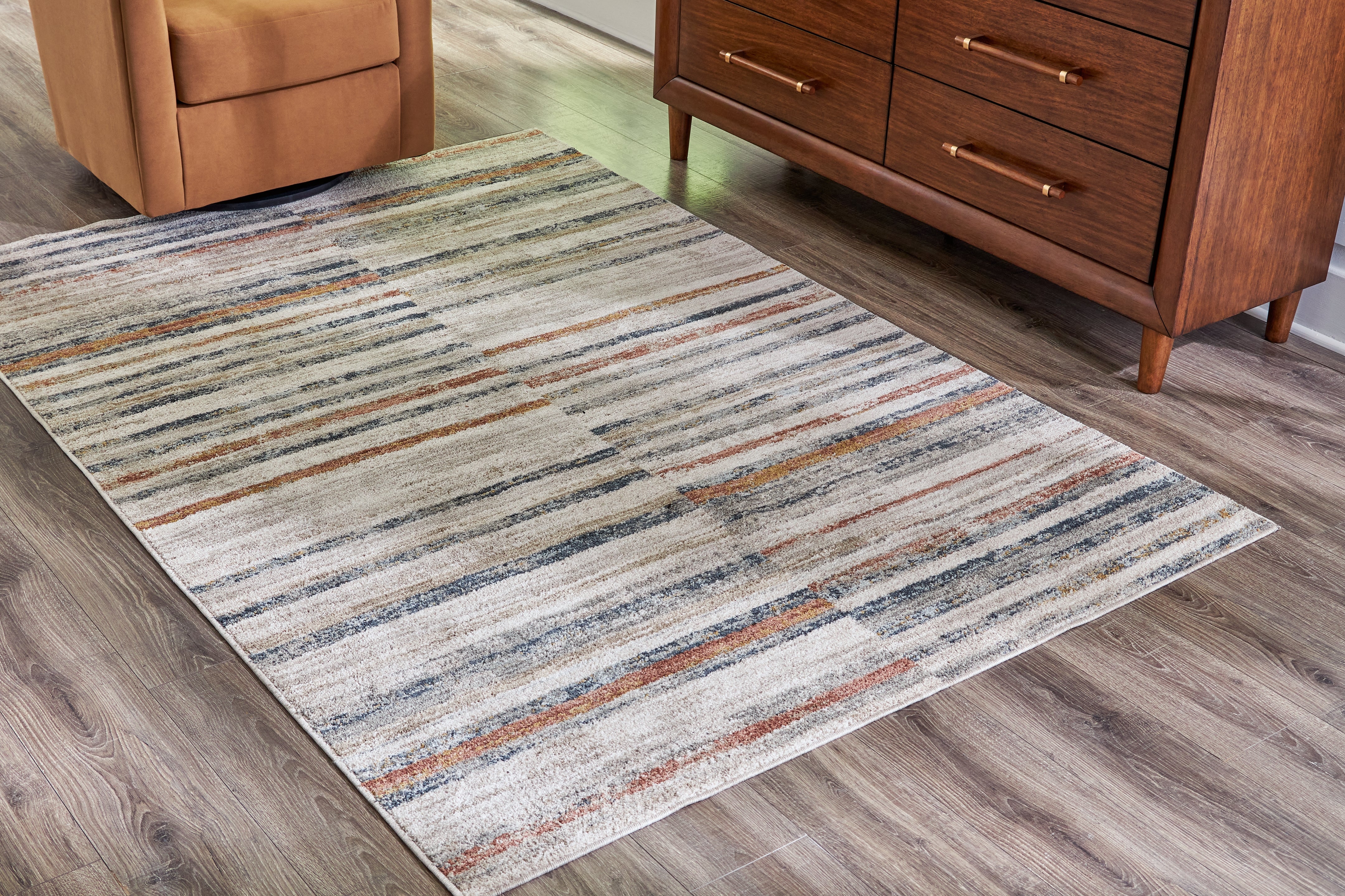 Leasing Furniture - Ashley Furniture - Kemart Rug - 5' x 7' Rug / Multi - R406682