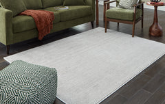 Leasing Furniture - Ashley Furniture - Eduring Rug - 5' x 7' Rug / Ivory/Taupe - R406692