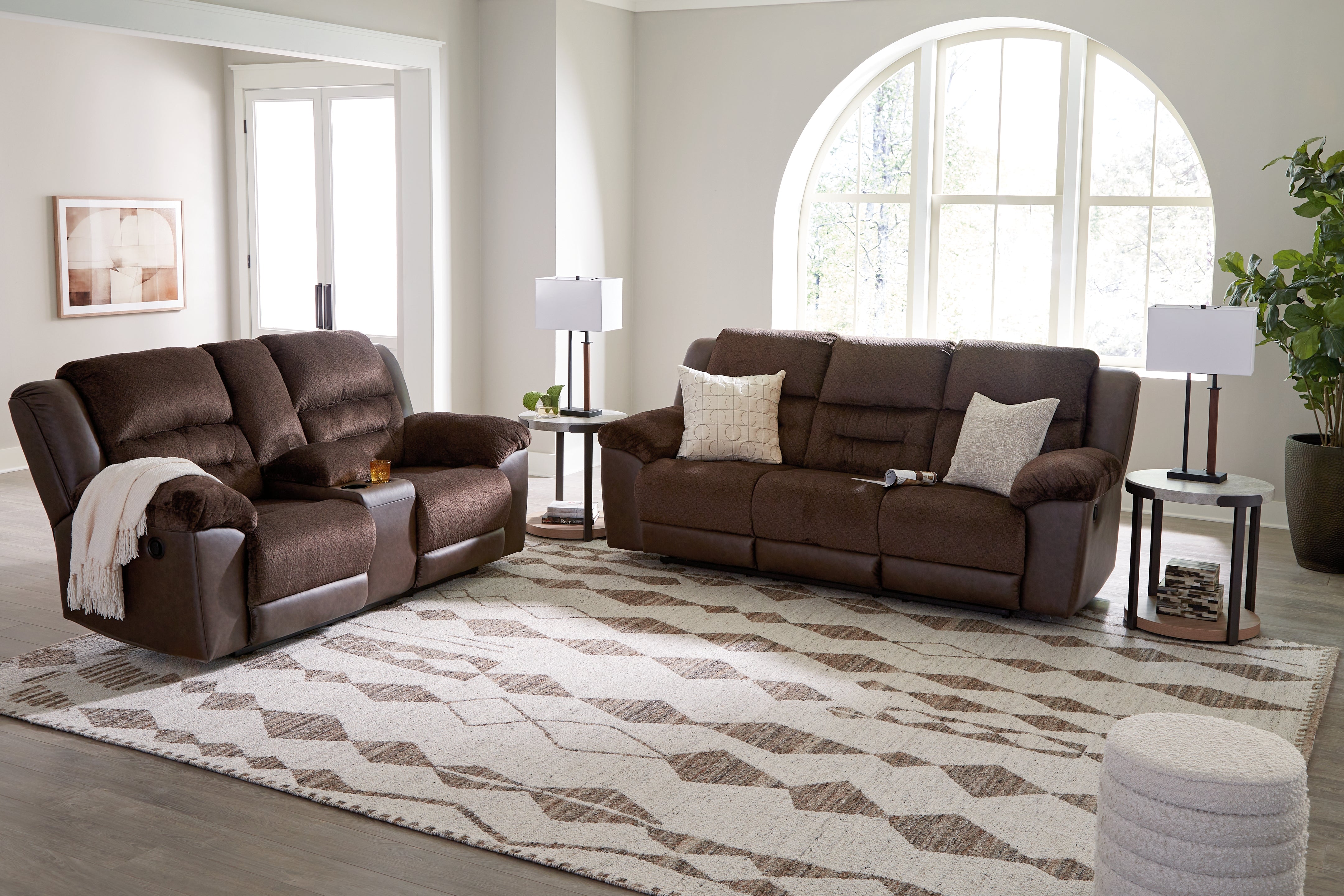 Leasing Furniture - Ashley Furniture - Brettler Rug - 10' x 14' Rug / Beige/Brown - R406790