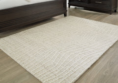 Leasing Furniture - Ashley Furniture - Varahill Rug - 8' x 10' Rug / Gray/Ivory - R406931