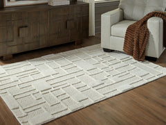Leasing Furniture - Ashley Furniture - Empriss Rug - 7'8" x 10' Area Rug / Ivory - R407621